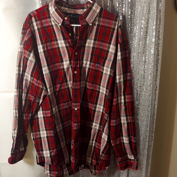 Men's Polo Ralph Lauren Blaire Button Down Dress Shirt XL - Picture 1 of 2